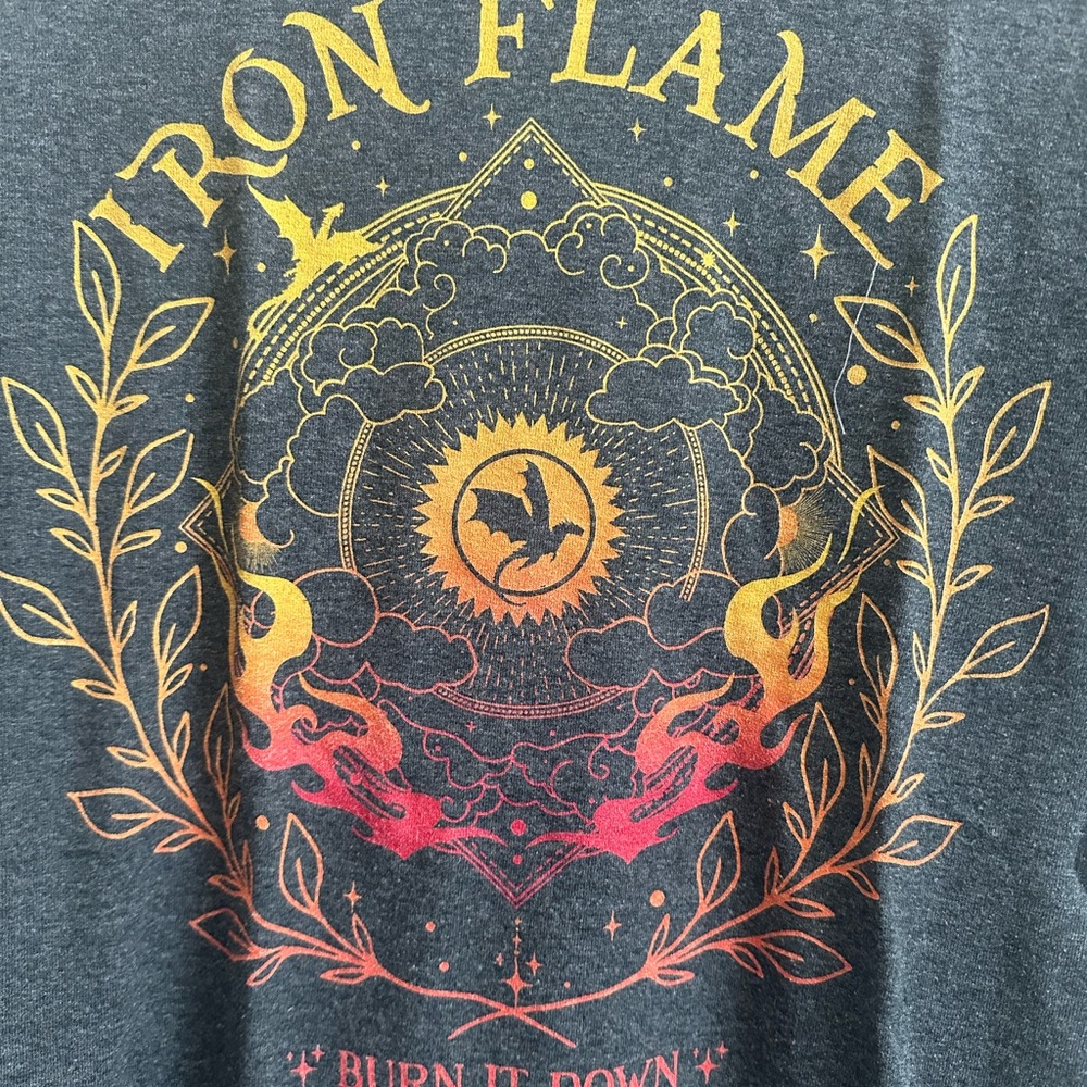 Bookish Fourth Wing: Iron Flame Graphic Tee